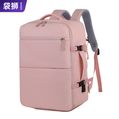 Cross-border leisure backpack for men and women large capacity multi-waterproof computer bag functional luggage backpack business trip travel backpack