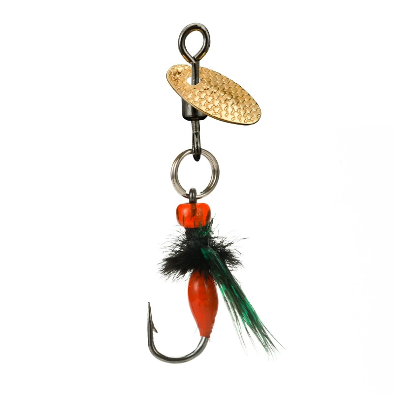 Провалы акулы Летающий вращающийся крючок Drops of Poisoning Mosquito Hook Hand-made Micro-Woody Fly Hook Hook Hook Hook Little Worm Hook