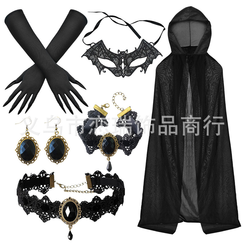 Halloween Masquerade Party Decorations Stage Performance Props Accessories Black Gold Glitter Nail Gloves in Stock Halloween Masquerade Party Decorations Stage Performance Props Accessories Black Gold Glitter Nail Gloves in Stock