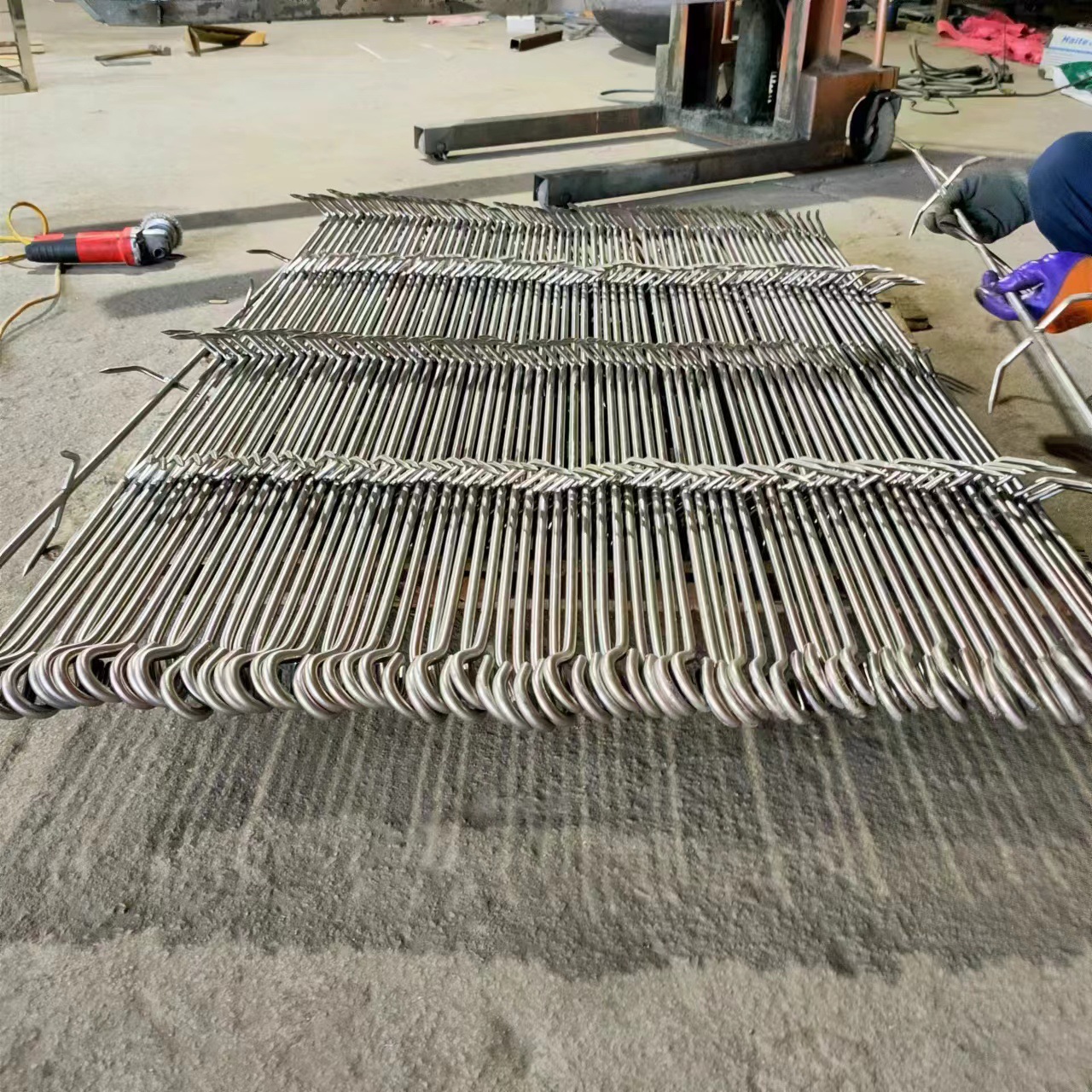 烤鸭钩子加粗不锈钢加长多钩挂肉钩 烤鸡钩卤鹅挂肉钩商用