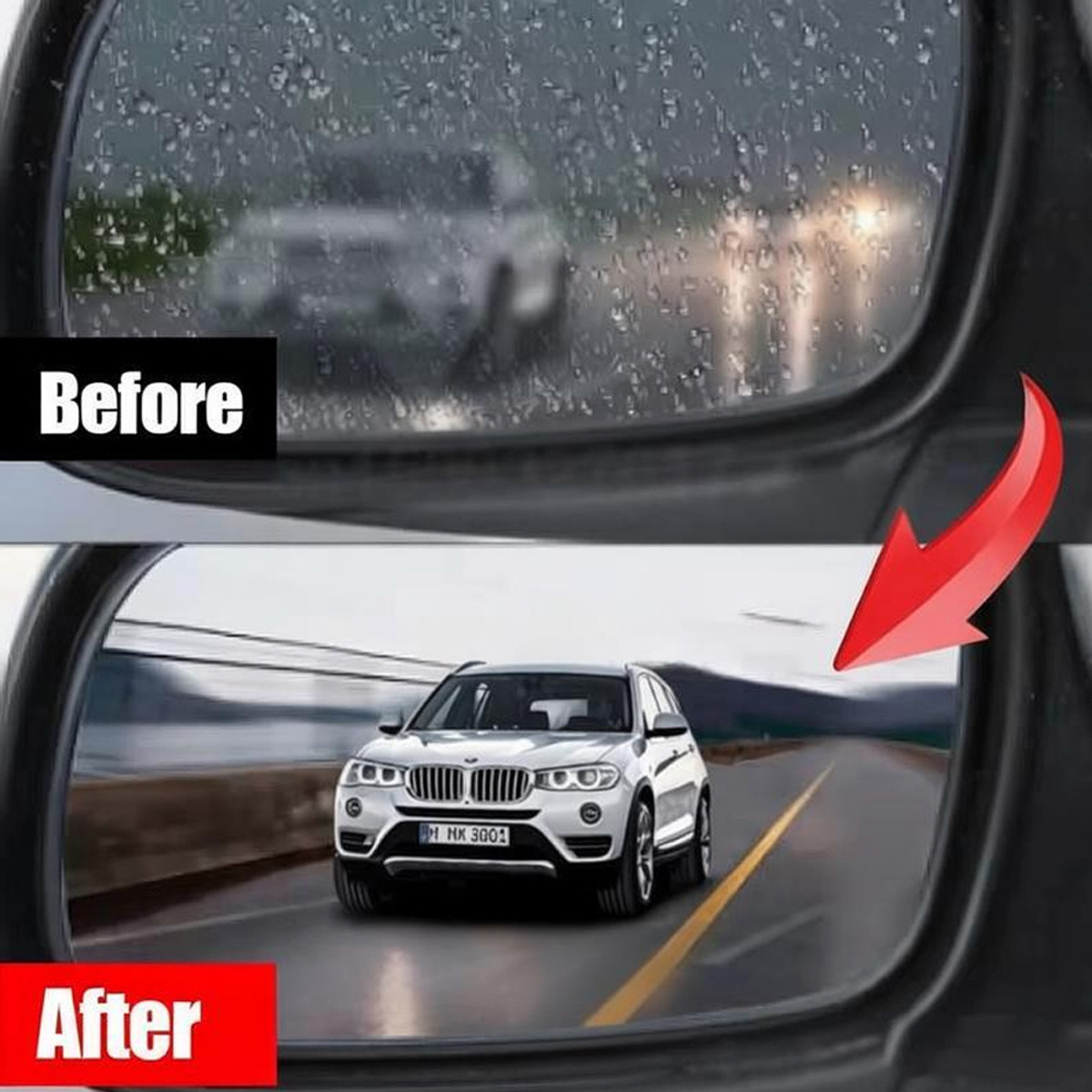 YT203 Car Glass Anti-Fog Agent is exclusively for cross-border supply, designed for rearview mirrors and car windows to prevent fogging and rain, and features a hydrophobic coating