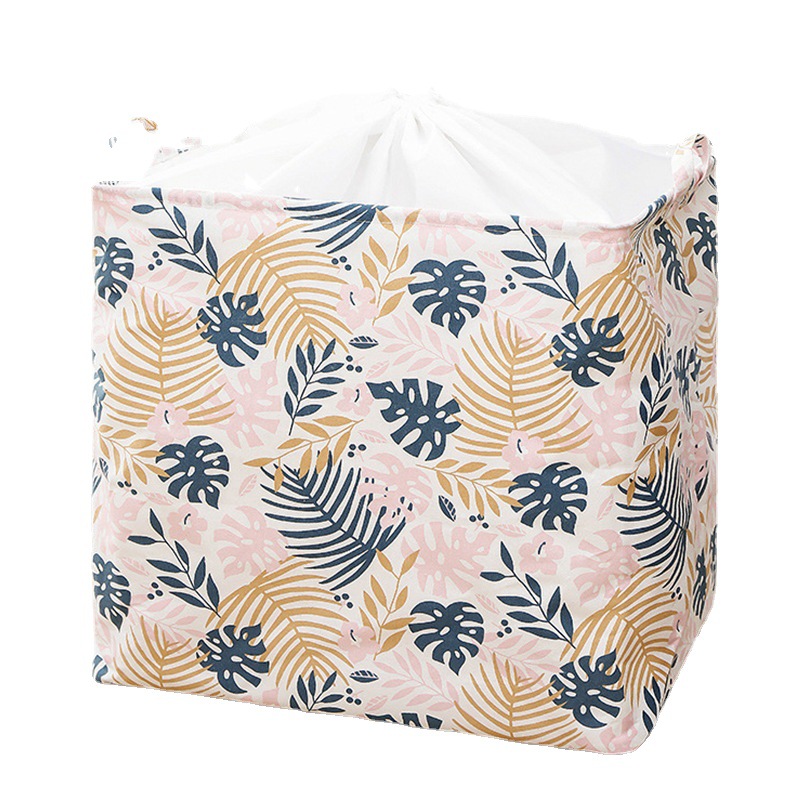Big Mac bolsa de almacenamiento de edredón con cordón cesta de almacenamiento de tela bolsa de almacenamiento plegable ropa cesta de lavandería bolsa de organización
