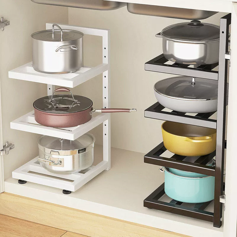 Water -setting rack pot Holdings, multi -layer kitchen pads, pots, layer storage shelves coupons