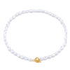 Elegant fashionable white necklace from pearl, accessory, Amazon, suitable for import, wholesale