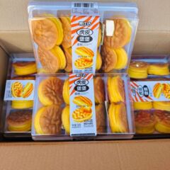 箱入り虎皮ケーキ卸売り228*12箱の3種類の味はカジュアルな朝食代食の間食と組み合わせることができる