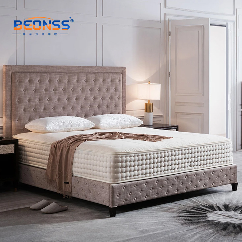 Palace Wind Memory Foam Hybrid Full Mattress -5 Zone Pocket Inner Spring Motion Isolation-Heavier Thread