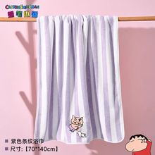 蜡笔小新毛巾新款珊瑚绒吸水速干可爱卡通面巾儿童洗脸巾