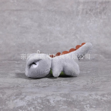 商贸城同款霸王龙钥匙扣毛绒玩具恐龙公仔书包批货韩国挂饰品