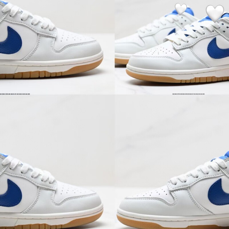 Putian Sports Best-Selling Dunk Low White and Blue Dunk Low-Top Fashionable, Comfortable, Cushioning and Wear-Resistant Sports Sneakers