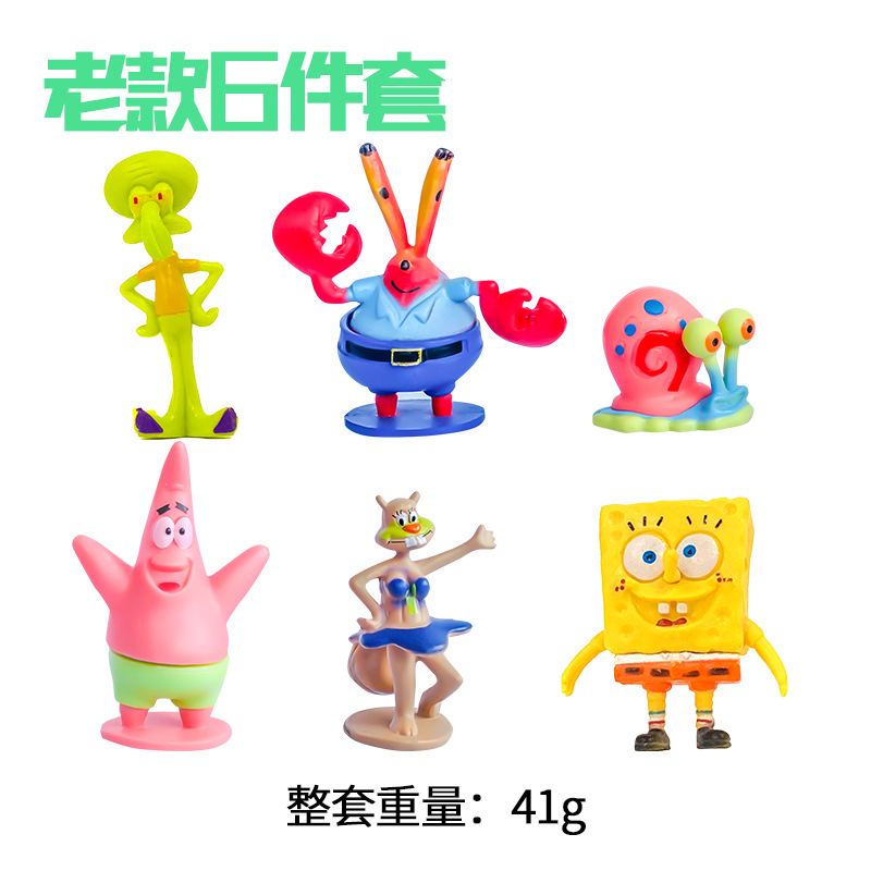 Pecera decoración de paisajismo decoración acuario sólido Bob Esponja Casa de piña Juego de regalo de cumpleaños para niños al por mayor