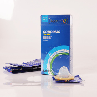 Cross-border export flat glossy condoms adult sex products Classic plain condoms
