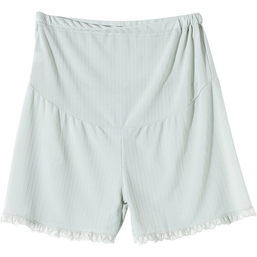 Maternity shorts summer thin outer wear ice silk safety pants anti-exposure loose large size casual bottoming pants summer wear