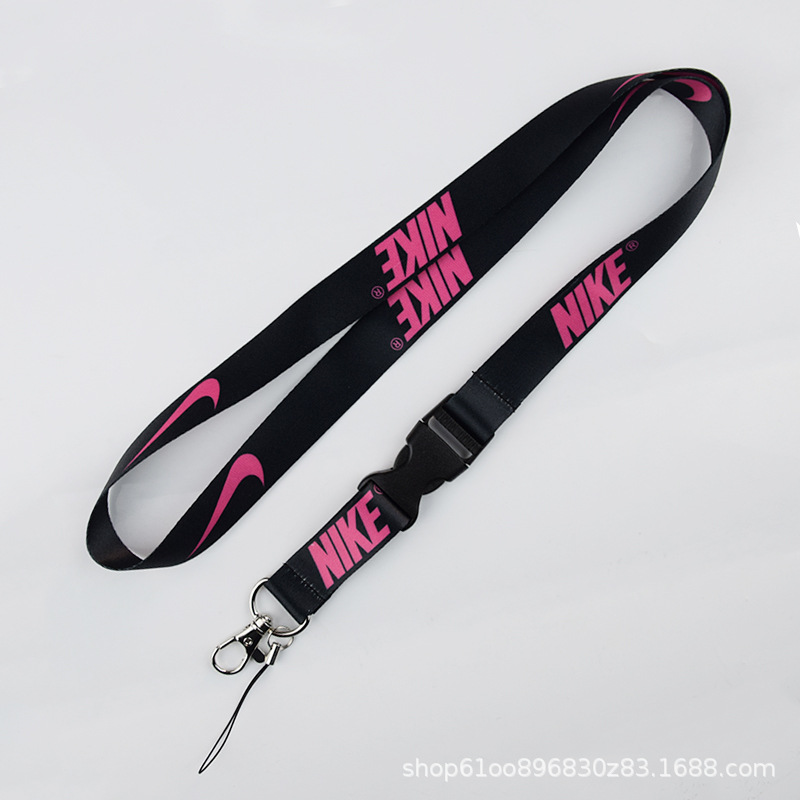 En stock Nike cordón Amazon Venta caliente linterna u disco llavero teléfono móvil cuerda langosta hebilla soporte personalizado