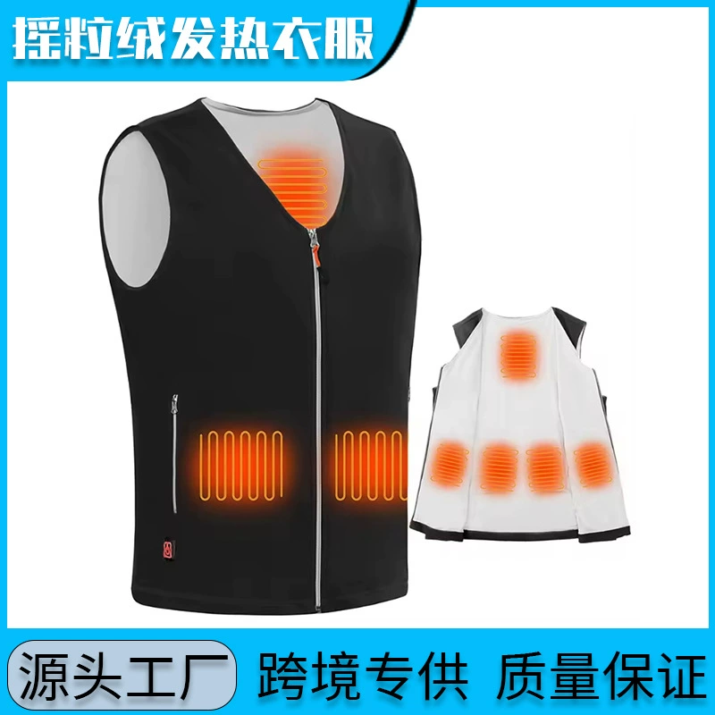 Теплый флисовый жилет с USB-подогревом, трехскоростной регулировкой, для защиты от холода зимой, с функцией подогрева через USB.