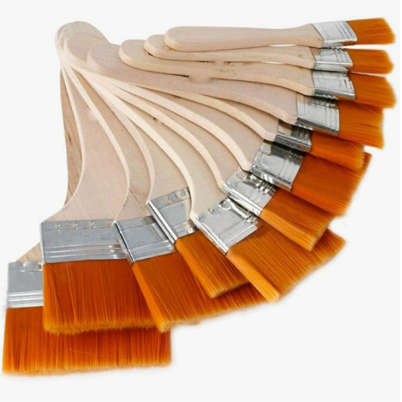 Fábrica al por mayor cepillo de placa de nylon cepillo de pintura al óleo cepillo de barbacoa cepillo de pintura eliminación de polvo cepillo de placa de nylon al por mayor