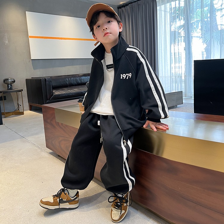 Boys' Jackets 2026 New Style: Trendy Casual Spring and Autumn Jackets for Older Boys, Popular Children's Outerwear