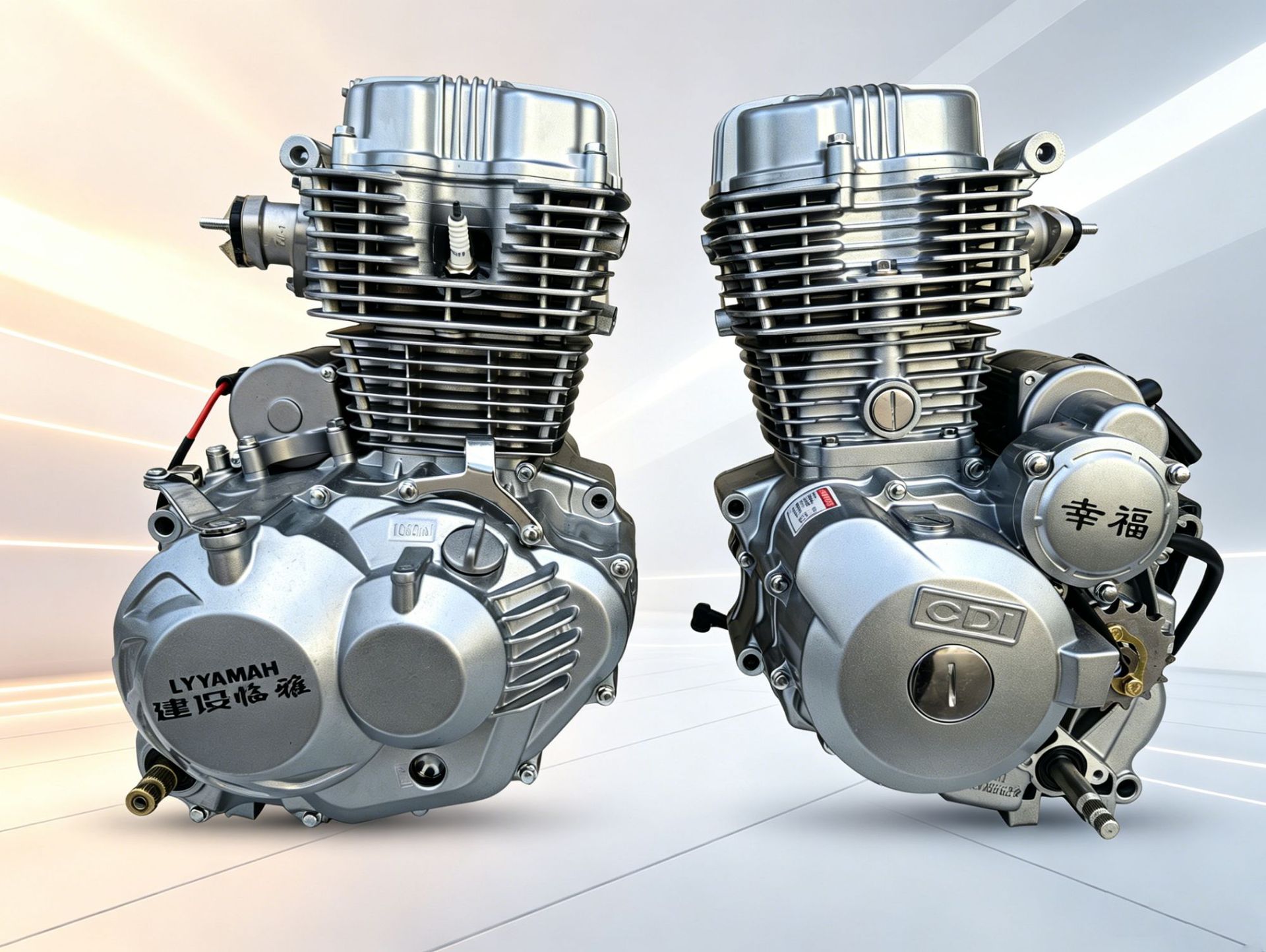 Cross-Border Cg150Cc200Cc Motorcycle Original Engine Brand New Motorcycle Two-Wheel Engine Cg125