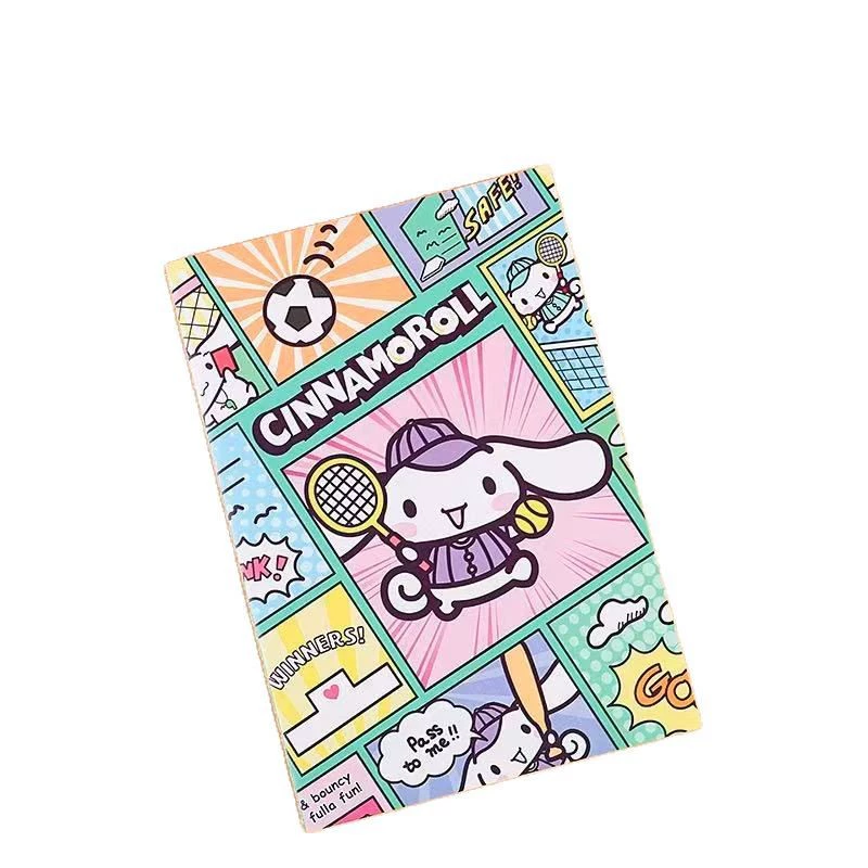 Серия Sanrio Family ткань ноутбук, материал INS ветер студент милый блокнот цветная линия внутренняя страница