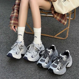 巴黎老爹鞋女2025年新款厚底松糕运动鞋显脚小运动鞋爆款休闲鞋潮