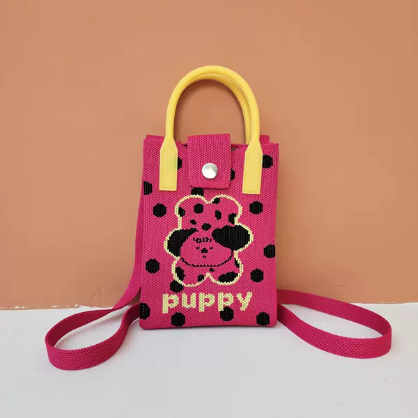 Spotted dog (pink)