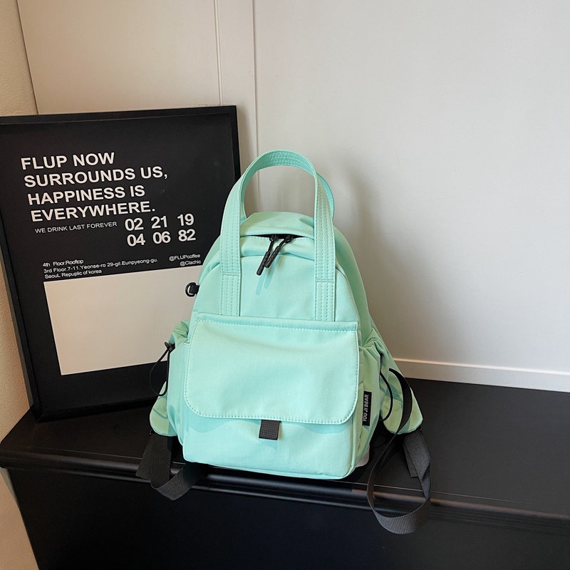Mochila diaria nueva moda casual versátil marea de hombro femenino viaje ligero estudiantes de clase 2026