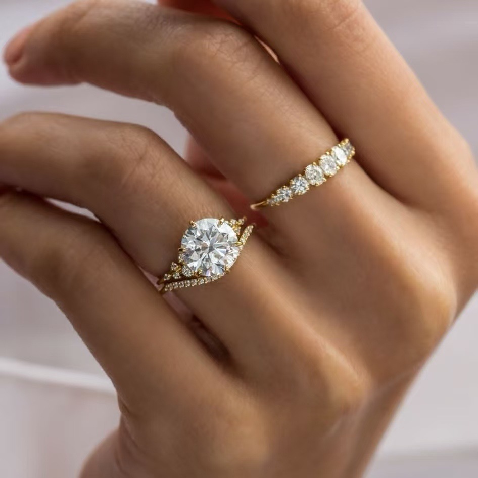 13g Weight Rings Classification 11, 5, 6 Ring Size 1 Set Quantity Casual, Street Occasion Alloy Material Geometric Pattern All Seasons Season Women's Gender Plating Design Classic Style Style 1 Set Classic Style Geometric Alloy Plating Women's Rings 24