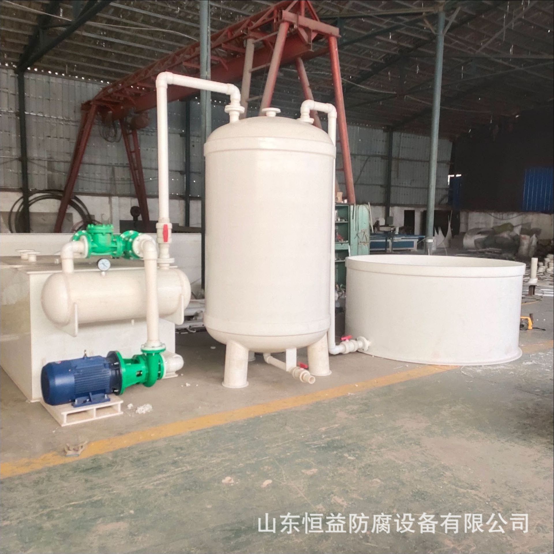 山东恒益成套抽滤装置抽滤设备真空抽滤桶PP抽滤桶抽滤槽