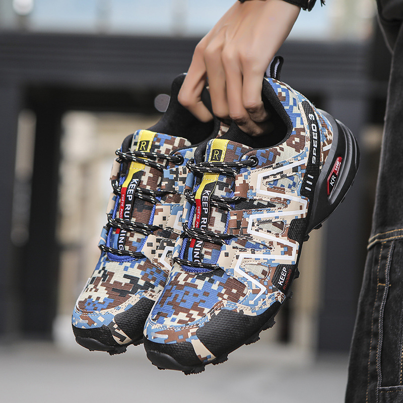 Solomon Outdoor Mountaineering Shoes 2023 Spring and Summer New Crossborder Rubber Large Size Men's Lightweight Breathable Sneakers Solomon Outdoor Mountaineering Shoes 2023 Spring and Summer New Crossborder Rubber Large Size Men's Lightweight Breathable Sneakers