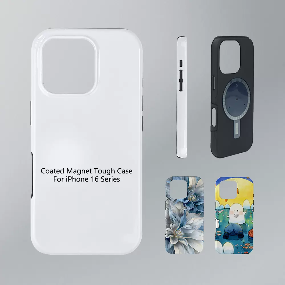 适用iphone 16热转印磁吸手机壳二合一菲林涂层手机壳素材批发