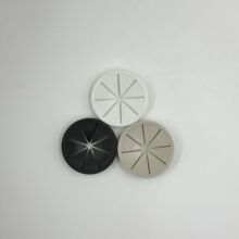电脑办公桌50MM圆线盒 橡胶穿线保护圈 办公桌过线盒电脑线理线器