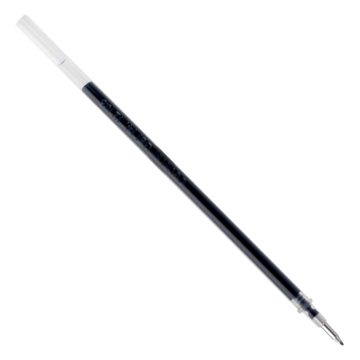 Deli 33444 Gel Pen Refill, Signature Pen Refill, 0.5mm Black and Red Standard Bullet Tip Pen Refill