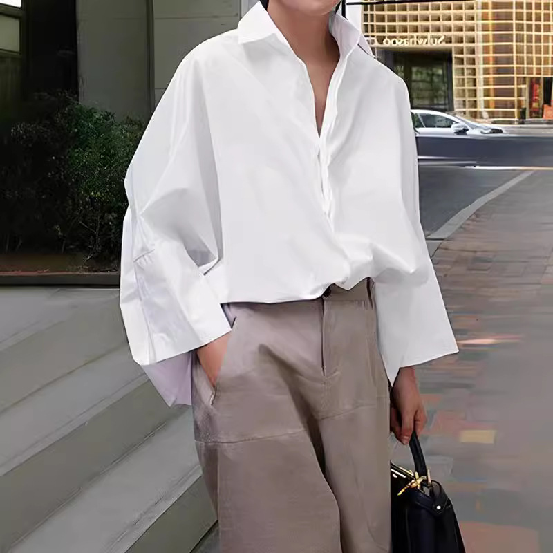 Loose Shirt Dress Image 2
