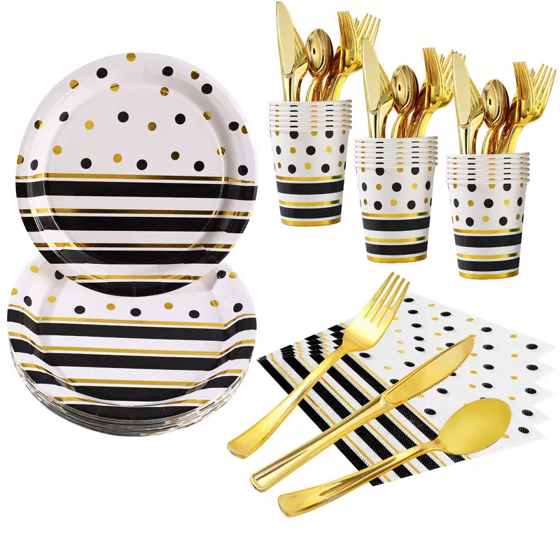Disposable tableware, set, Amazon