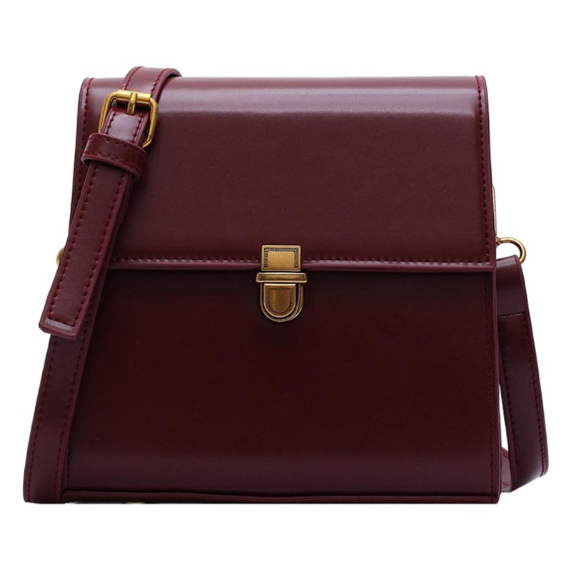 Bag Western Style Women's Bag 2019 New Fashionable Korean Texture Crossbody Bag Fashionable Simple Small Square Bag
