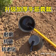 农用工具粪瓢耐摔长柄水瓢浇水灌溉熟胶牛津材质水舀子长柄特大号