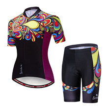 EVERVOLVE品牌 夏季新款短袖套装骑行服户外骑行背带裤单车速降服