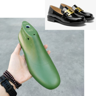 Shoe Last Women's Love Shoe Last Thick Bottom Square Round Low Heel Shoe Last Slip-on Casual Shoe Last W262