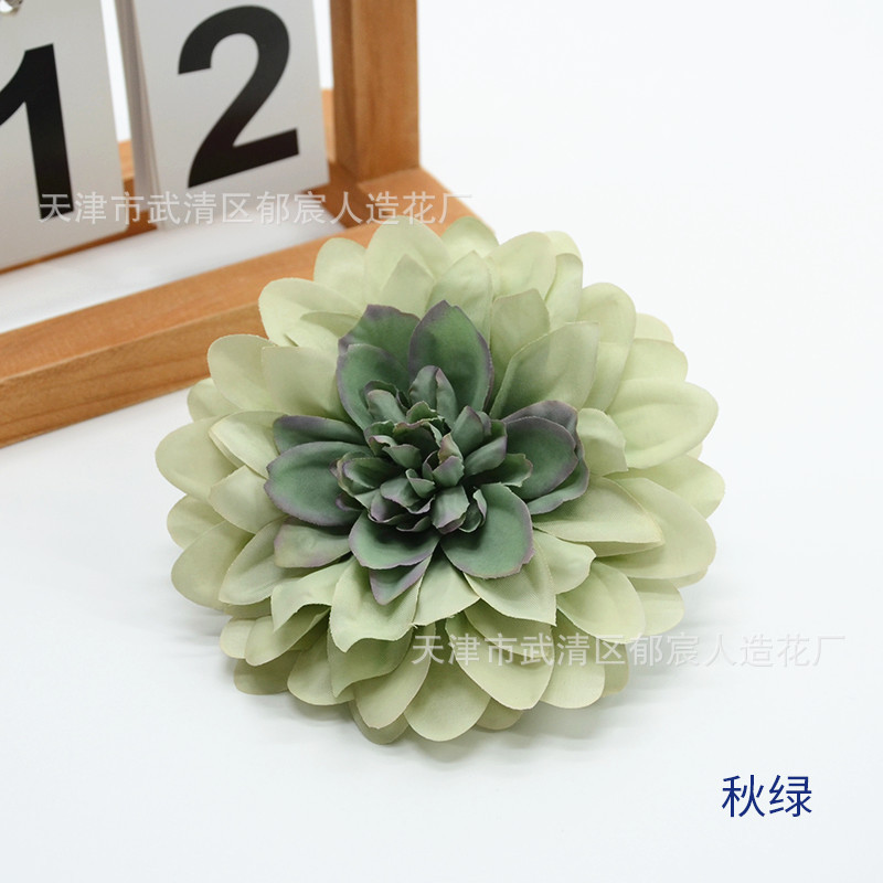 Pintura al óleo de flores de crisantemo simulación de flores de crisantemo de crisantemo DiDi sombrero sombrero de sol decoración flor caja de flores image 18