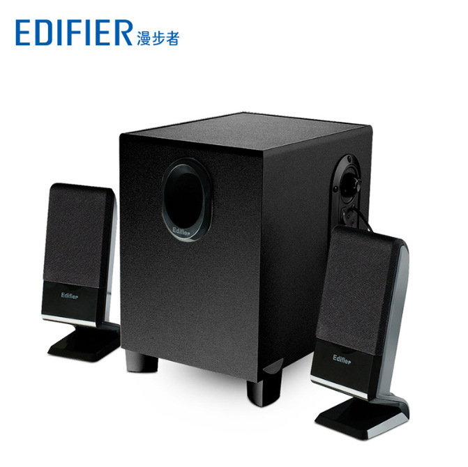 Edifier R101V 2.1 木製サブウーファーオーディオホームデスクトップ小型スピーカー|undefined