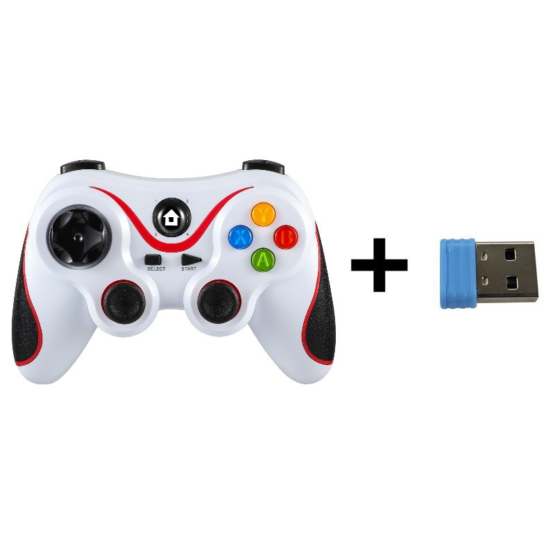 Controlador de juegos V8 compatible con juegos de teléfonos móviles Android/iOS, dispositivos portátiles inalámbricos Bluetooth para p3/pc.