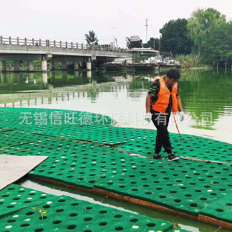厂家 复合纤维浮动湿地  聚酯纤维生态浮岛