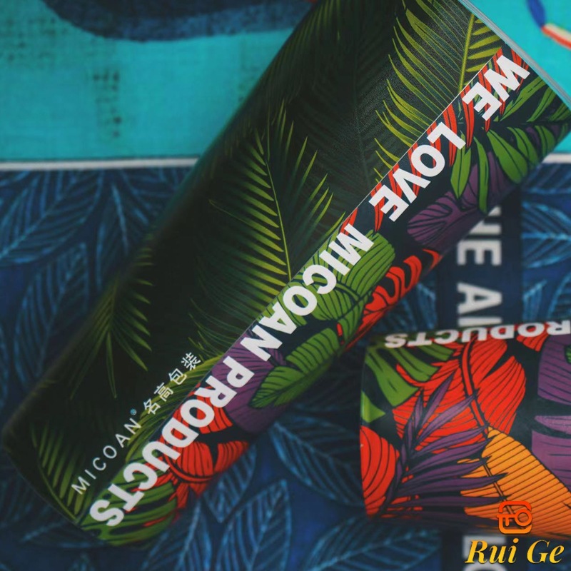 批发膜内贴设计艺术杯高级感90口径果茶茶饮奶茶杯商用可订LOGO