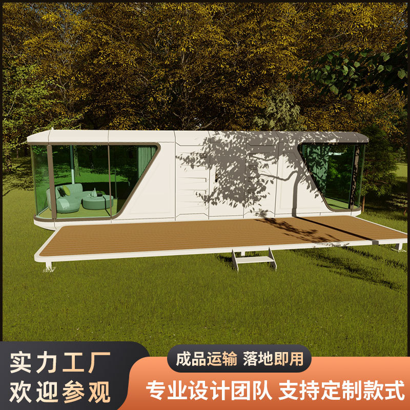 Exportación de Rusia 38Ping cápsula espacial residencial parque escénico vivienda innovadora viaje de negocios camping hotel cápsula