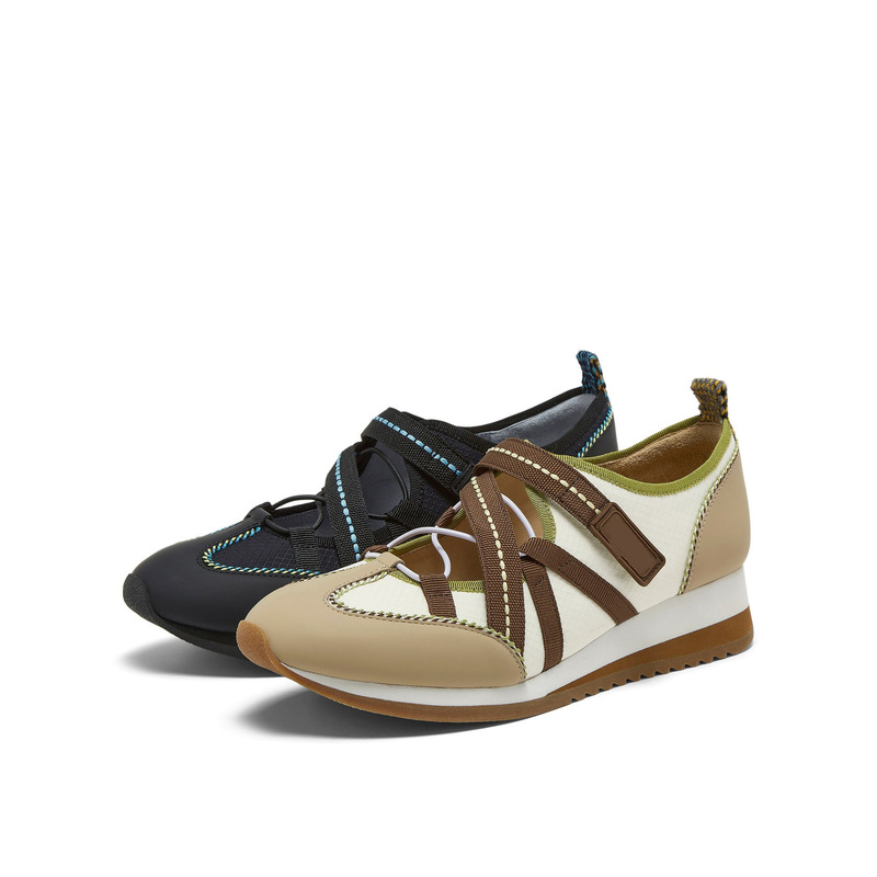 Celebrity-Inspired Genuine Leather Colorful Ballet Trainers for Women, 2026 Spring New Outdoor Casual Shoes, Ballet Shoes for Women Celebrity-Inspired Genuine Leather Colorful Ballet Trainers for Women, 2026 Spring New Outdoor Casual Shoes, Ballet Shoes for Women