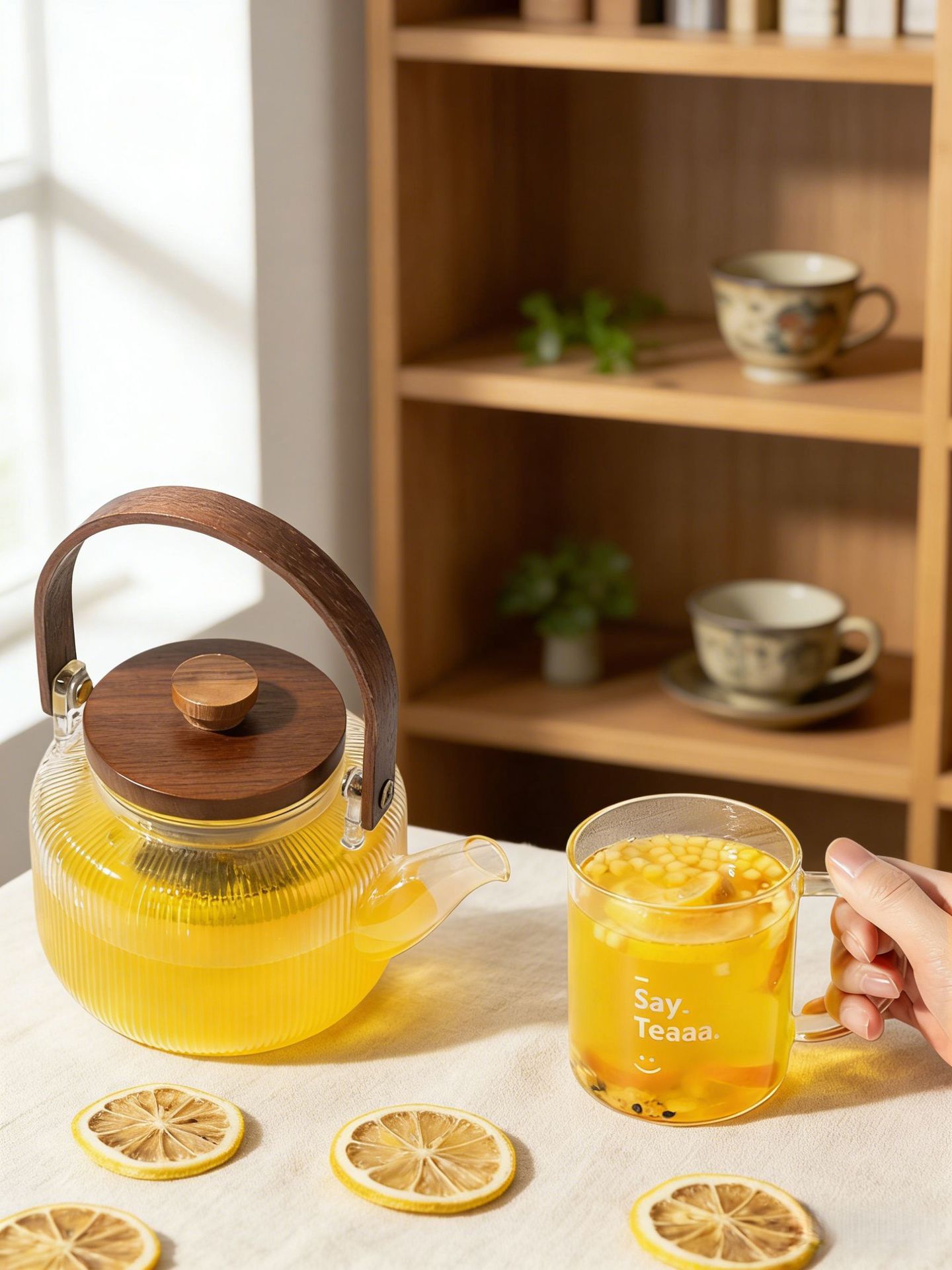 Lemon Kumquat Orange Tea 390g 30 Mini Jars Sweet Sour Fruit Tea Hot Brew details
