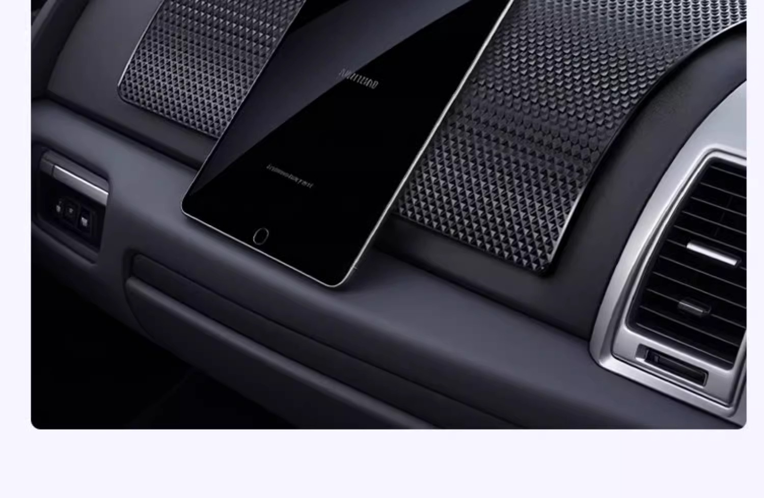 Car anti-slip mat car mobile phone center console ornaments rubber pad sticky instrument panel car high temperature resistant fixing stickers
