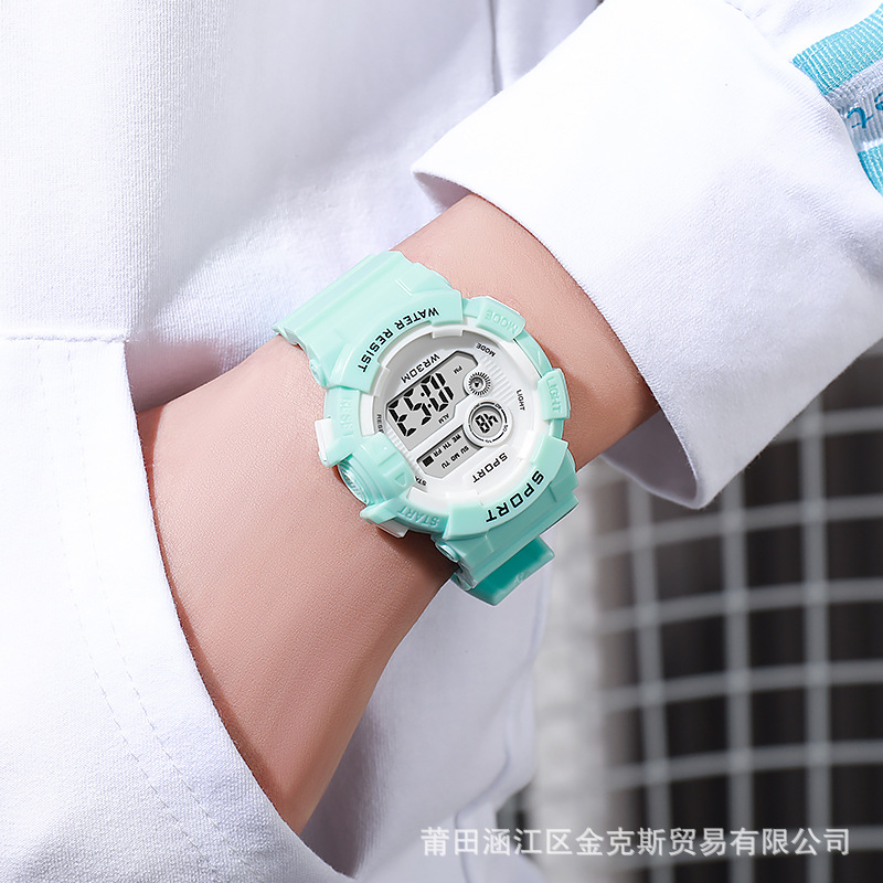 688-라이트 블루 화이트