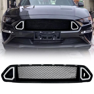 Suitable for 2018-2020 Mustang Grille Daytime Running Light Modification Car Cross-Border Factory Wholesale
