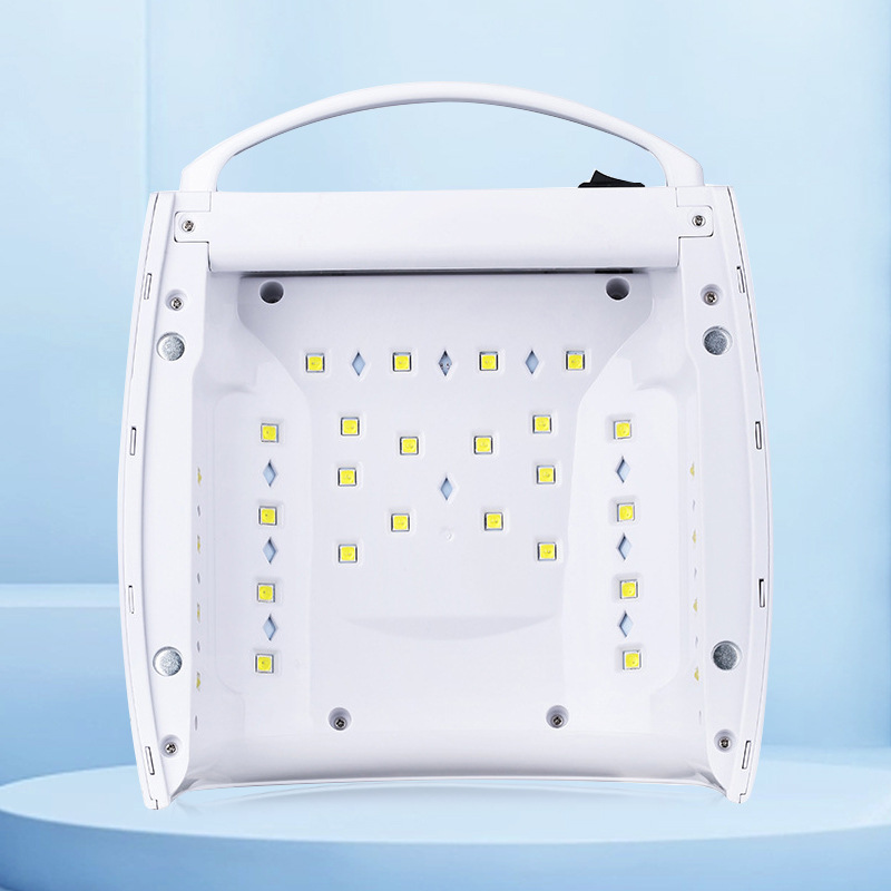 Almacenamiento eléctrico portátil máquina de belleza de uñas lámpara de fototerapia 66W lámpara de belleza de uñas carga inalámbrica LED máquina de fototerapia de belleza de uñas secadora
