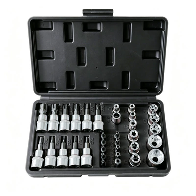 Repair Tool Set Wholesale — Mühərrik tənzimləmə alətləri - 34-piece-set-black-galvanized